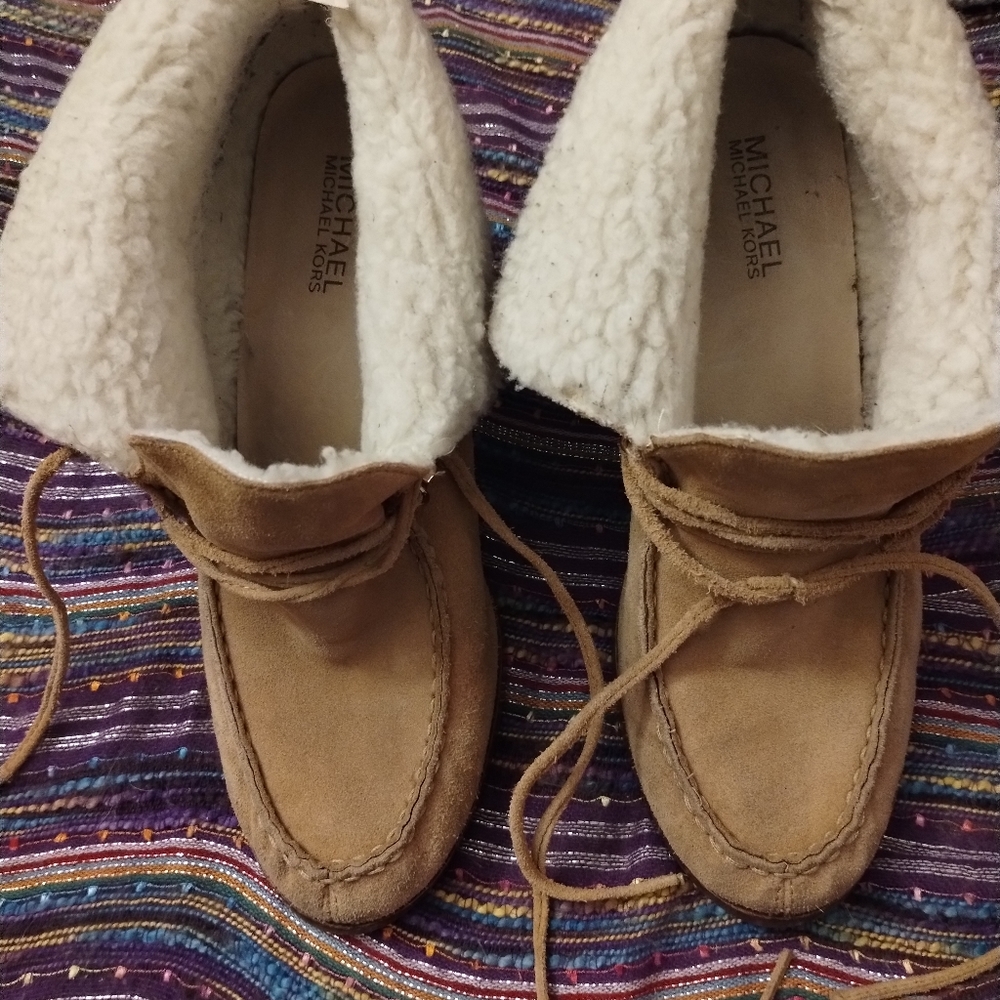 Michael Kors suede wedges - Picture 2 of 8